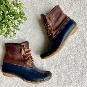 discount sperry duck boots